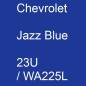 Preview: Chevrolet, Jazz Blue, 23U / WA225L.